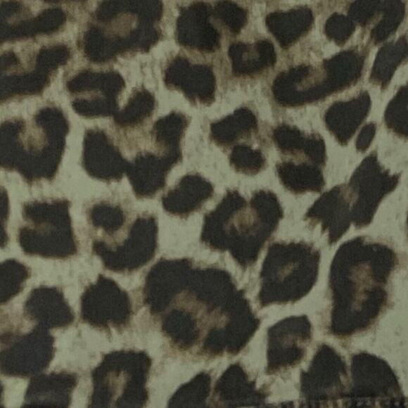 Good American Leopard Print Utility Jacket Women XS Retro Streetwear Safari Chic - Picture 4 of 10